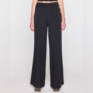 BLEUSALT The Palazzo Sailor Pant Black bleusalt size 2